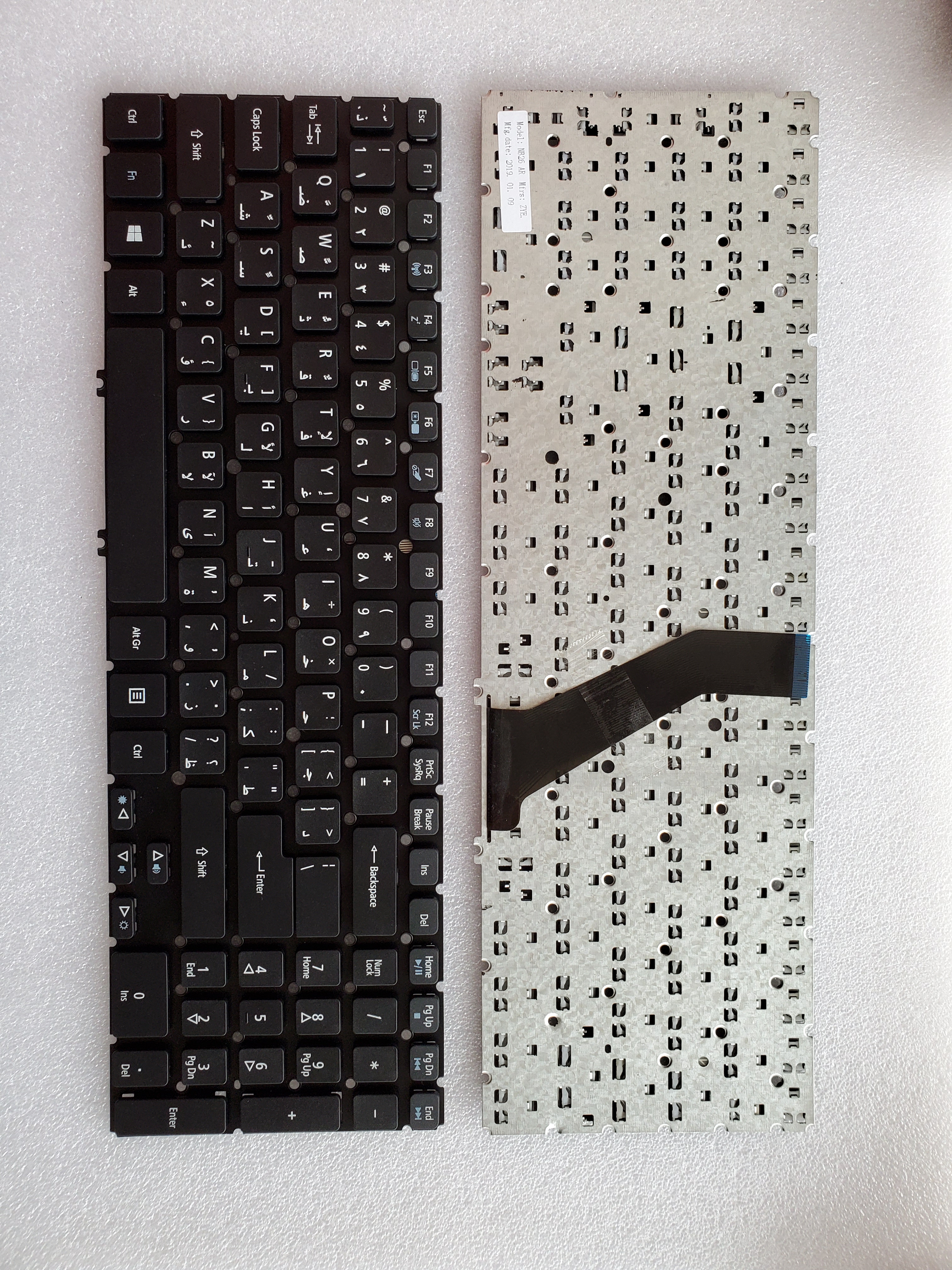 Picture of New Replacement Laptop Keyboard For ACER V5-571 BLACK (OEM) AR Layout